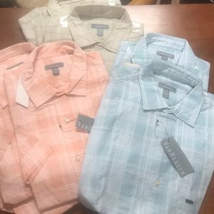 Van Heusan SS Button Down Casual Shirt